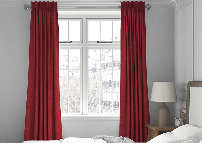 Maurice, Red - Made to Measure Curtains - Image 3